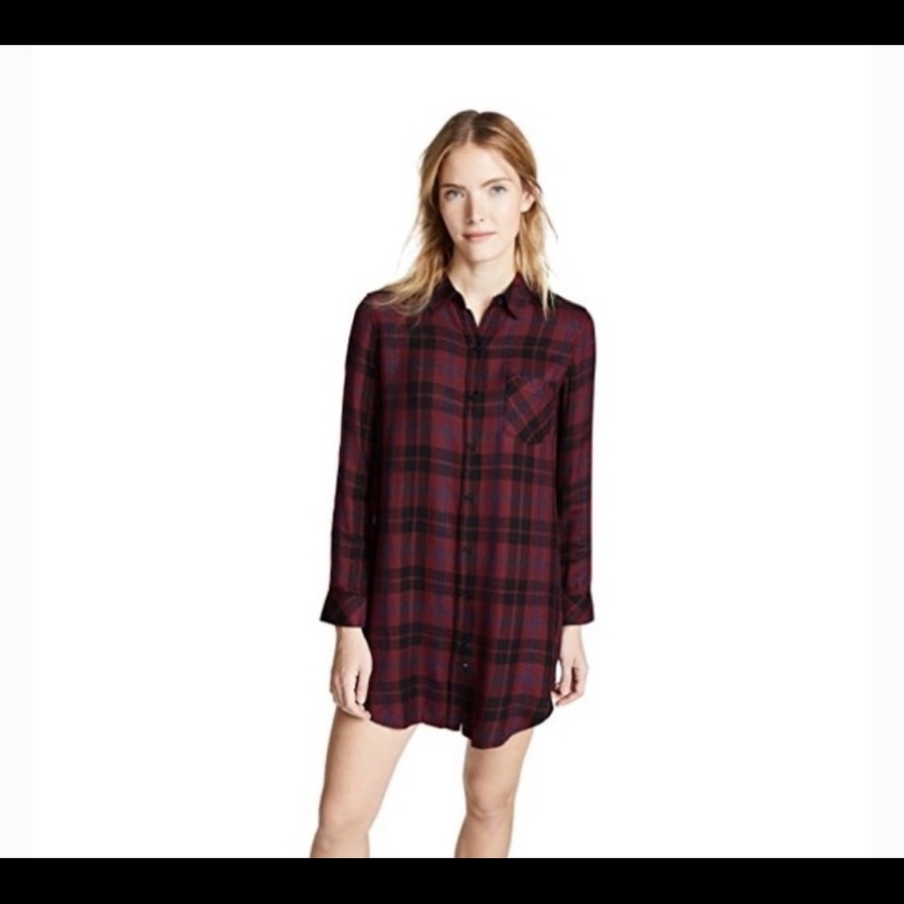 Rails Bianca Plaid Flannel Dress